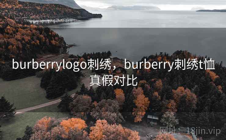 burberrylogo刺绣，burberry刺绣t恤真假对比